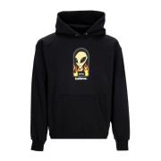 Believe Hoodie met Verstelbare Capuchon Thrasher , Black , Heren