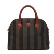 Pre-owned Canvas fendi-bags Fendi Vintage , Brown , Dames