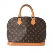 Pre-owned Canvas louis-vuitton-bags Louis Vuitton Vintage , Brown , Da...