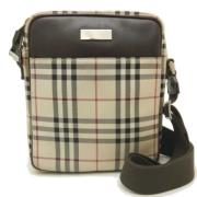 Pre-owned Canvas burberry-bags Burberry Vintage , Beige , Dames