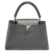 Pre-owned Leather handbags Louis Vuitton Vintage , Black , Dames