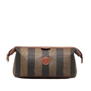 Pre-owned Canvas fendi-bags Fendi Vintage , Brown , Dames