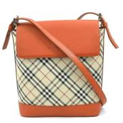 Pre-owned Canvas burberry-bags Burberry Vintage , Orange , Dames