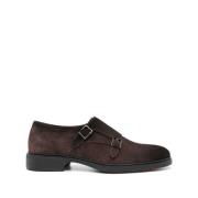 Bruine Sandalen voor Mannen Santoni , Brown , Heren