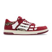 Sport schoenen Leopard Skel Top Amiri , Red , Heren