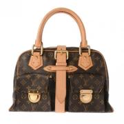 Pre-owned Canvas louis-vuitton-bags Louis Vuitton Vintage , Brown , Da...