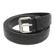 Pre-owned Leather belts Prada Vintage , Black , Heren