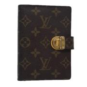 Pre-owned Canvas wallets Louis Vuitton Vintage , Brown , Dames