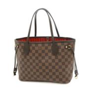 Pre-owned Fabric louis-vuitton-bags Louis Vuitton Vintage , Brown , Da...