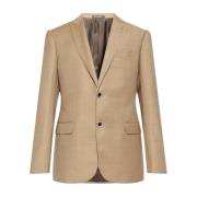 Blazer met gesloten revers Emporio Armani , Beige , Heren