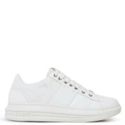 Leren Sneaker met Rubberen Zool Guess , White , Heren