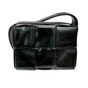 Pre-owned Leather shoulder-bags Bottega Veneta Vintage , Black , Dames