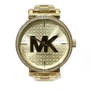 Pre-owned Metal watches Michael Kors Pre-owned , Yellow , Dames