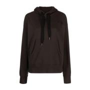 Gezellige hoodie met logoborduursel Isabel Marant , Black , Dames