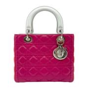 Pre-owned Leather dior-bags Dior Vintage , Pink , Dames