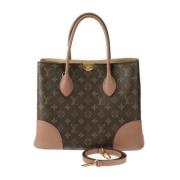 Pre-owned Leather totes Louis Vuitton Vintage , Brown , Dames