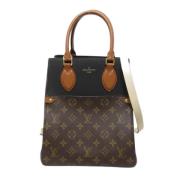 Pre-owned Canvas louis-vuitton-bags Louis Vuitton Vintage , Brown , Da...