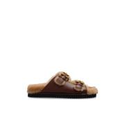 Slides Nil Chloé , Brown , Dames