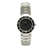 Pre-owned Metal watches Bvlgari Vintage , Black , Dames