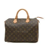 Pre-owned Fabric louis-vuitton-bags Louis Vuitton Vintage , Brown , Da...