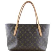 Pre-owned Canvas totes Louis Vuitton Vintage , Brown , Dames