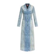 Denim jas De-Lamour-Fsf Diesel , Blue , Dames