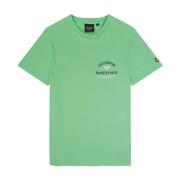 Grafisch T-shirt Racquet Club Stijl Lyle & Scott , Green , Heren