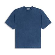 Typo Zomer T-shirt Axel Arigato , Blue , Heren