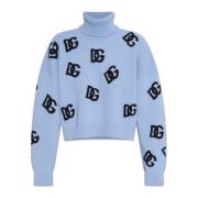 Coltrui met logo Dolce & Gabbana , Blue , Dames