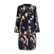 Omkeerbare Bloemenprint Jas Etro , Blue , Dames