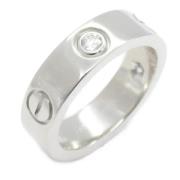 Pre-owned White Gold rings Cartier Vintage , Gray , Dames