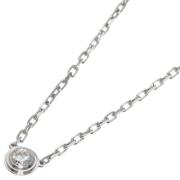 Pre-owned White Gold necklaces Cartier Vintage , Gray , Dames