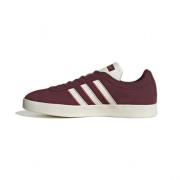 Bordeaux Court Schoen, Veters, Rubberen Zool Adidas , Red , Heren