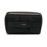 Cube Trousse Clutch Tas Zwart Saint Laurent , Black , Dames