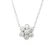 Pre-owned Platinum necklaces Tiffany & Co. Pre-owned , Gray , Dames