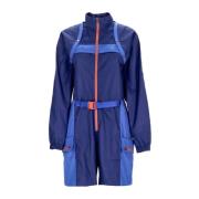 Blauwe Utility Jumpsuit met Afneembare Vest Jordan , Blue , Dames