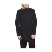 Gebreide Kraag Sweater Juun.J , Black , Heren