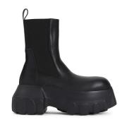 Mega Tractor Laarzen in Zwart Rick Owens , Black , Heren