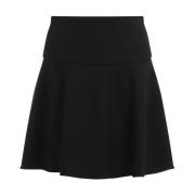 Zwarte Rok voor Vrouwen Moncler , Black , Dames