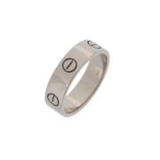 Pre-owned White Gold rings Cartier Vintage , Gray , Dames