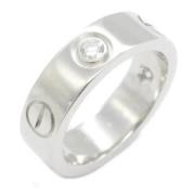 Pre-owned White Gold rings Cartier Vintage , Gray , Dames