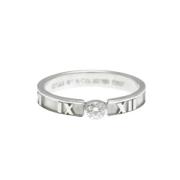 Pre-owned White Gold rings Tiffany & Co. Pre-owned , Gray , Dames