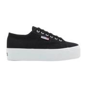 Canvas Sneaker Linea Up And Down Adidas , Black , Dames