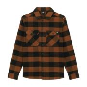 Sacramento Toffee Shirt voor Mannen Dickies , Brown , Heren