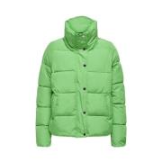 Nieuwe Cool Pufferjas in Island Green Only , Green , Dames