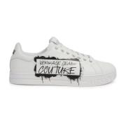 Witte Sneakers voor Mannen Aw24 Versace Jeans Couture , White , Heren