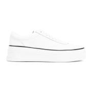 Porselein Lage Sneaker Jil Sander , White , Heren