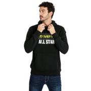 Zwarte Crew Sweatshirt All Star Converse , Black , Heren