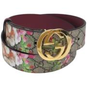 Pre-owned Leather belts Gucci Vintage , Multicolor , Dames