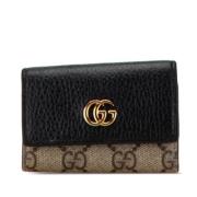 Pre-owned Fabric key-holders Gucci Vintage , Beige , Dames